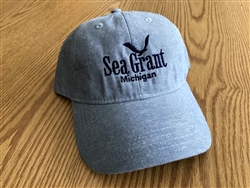 Michigan Sea Grant Chambray Baseball-style Cap