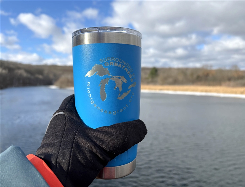 Yeti 20 oz. Tumbler with Surrounded by Greatness Graphic